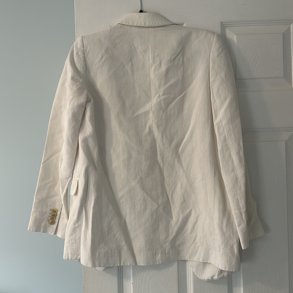 Everlane Oversized Cotton Linen Blazer - Picture 4 of 5